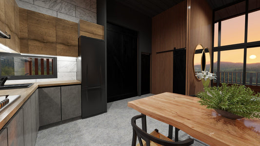 CASA PEQUEÑA ESTILO INDUSTRIAL
