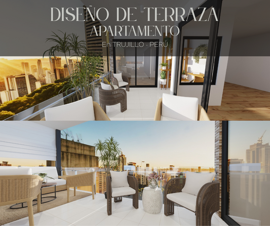 PROYECTO DE INTERIORISMO - TERRAZA RESIDENCIAL EN PERÚ