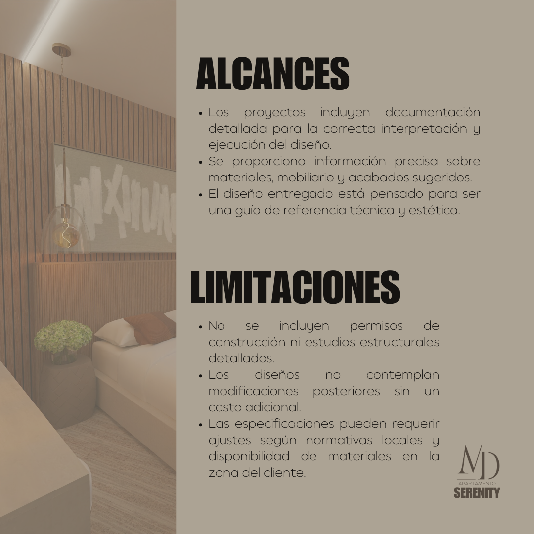Planos de Apartamento SERENITY