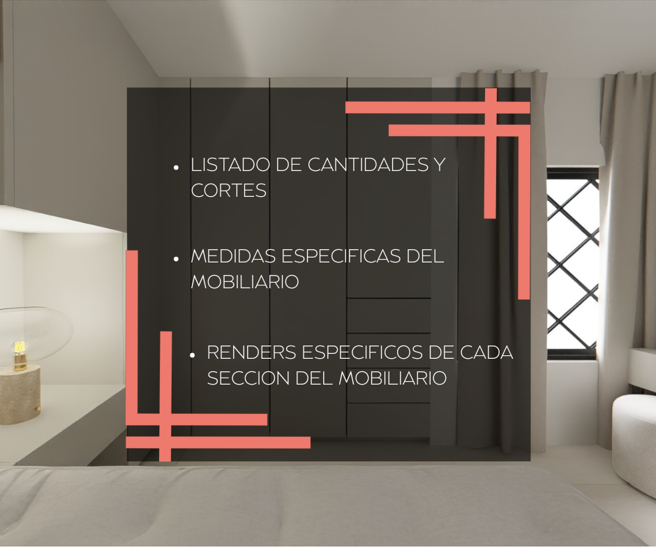 DISEÑO DE MUEBLES - CLOSET - HABITACIÓN DOBLE