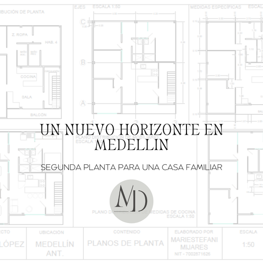 Un Nuevo Horizonte en Medellín: Segunda Planta para una Casa Familiar