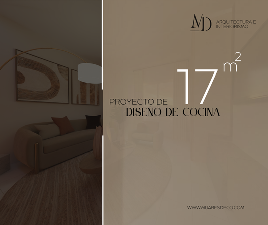 PROYECTO DE DISEÑO - DISEÑO DE COCINA 17m2