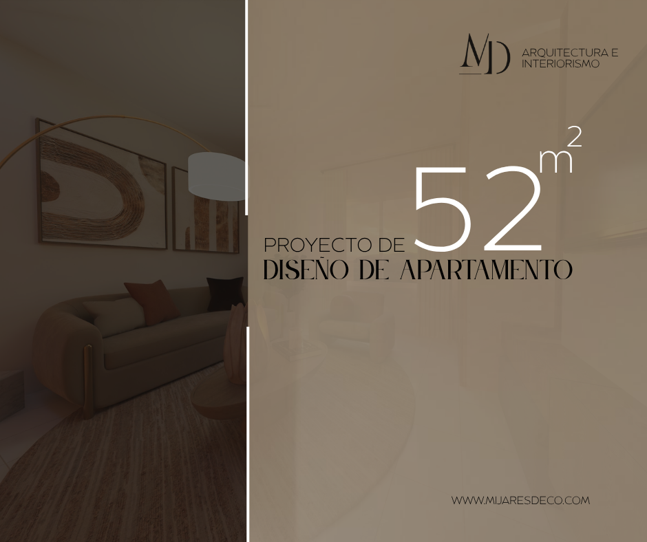 INTERIORISMO DE APARTAMENTO - 52m2