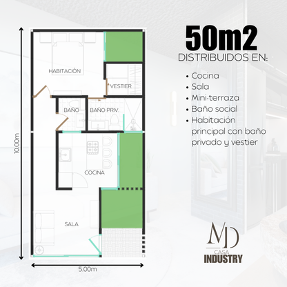 Planos de casa INDUSTRY PDF