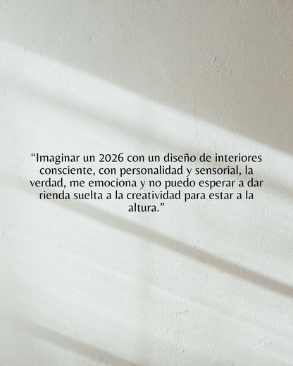 E-BOOK VISIÓN 2026 - Transformando el lenguaje del diseño de interiores