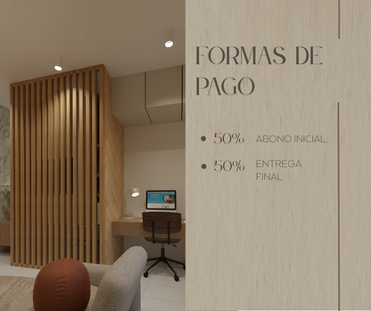PROYECTO DE DISEÑO - DISEÑO DE COCINA 17m2
