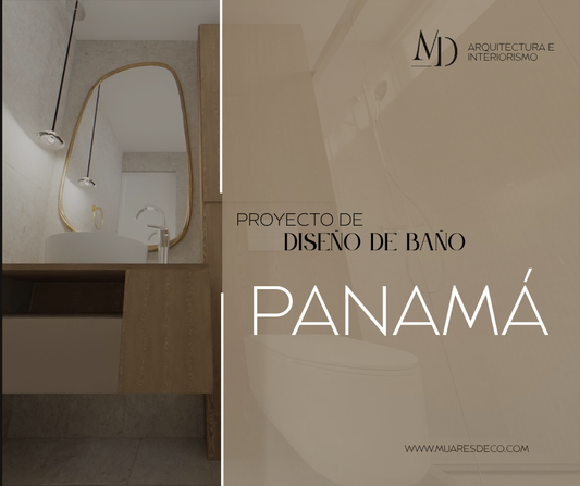 DISEÑO DE INTERIORISMO - BAÑO EN PANAMA