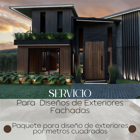 Paquetes de diseño de exteriores - ONLINE
