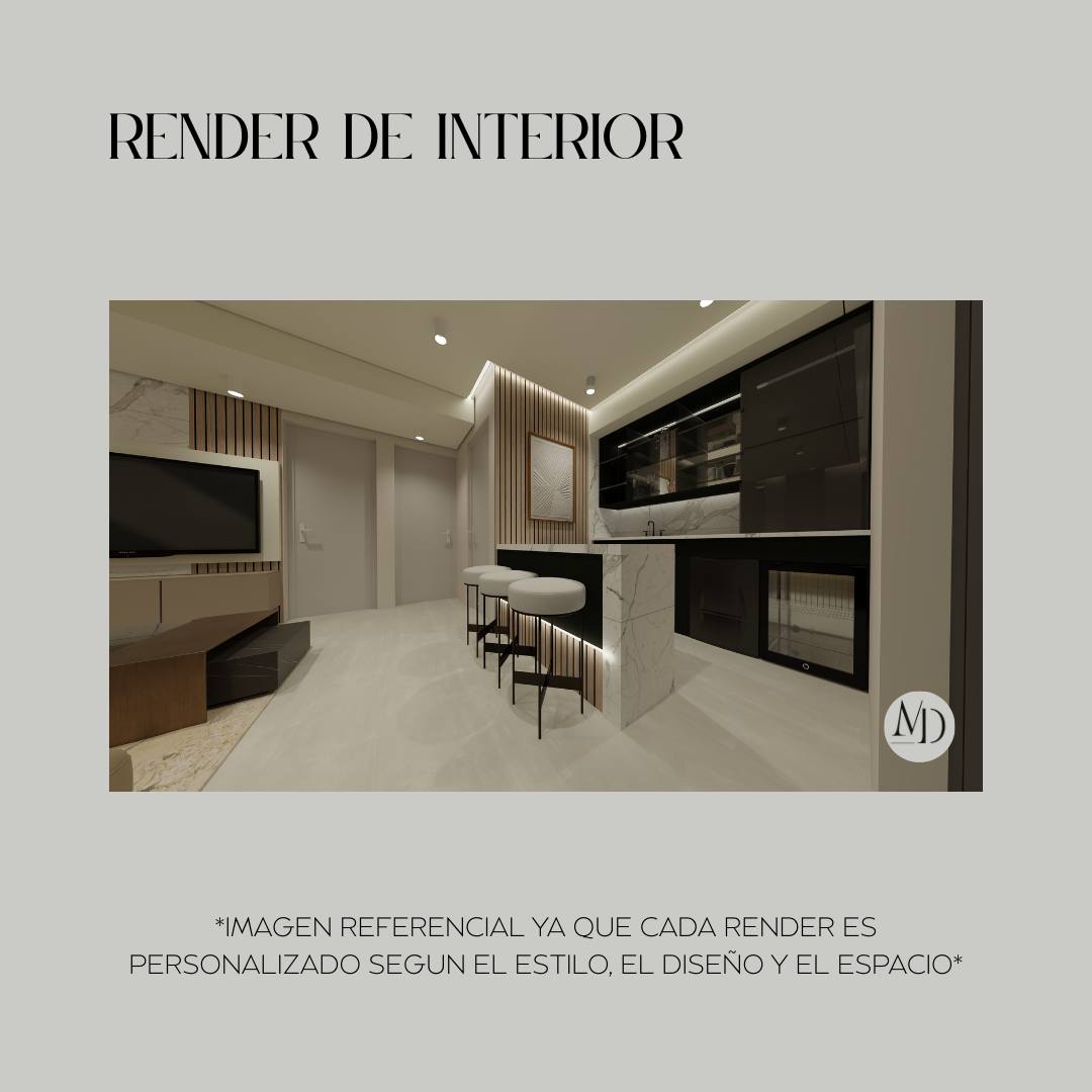 Servicio online, internacional de elaboración de renders, que incluyen el modelado y por paquetes de imágenes. 