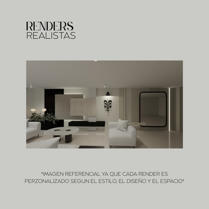 Diseño integral de mobiliario online para sala y dormitorio