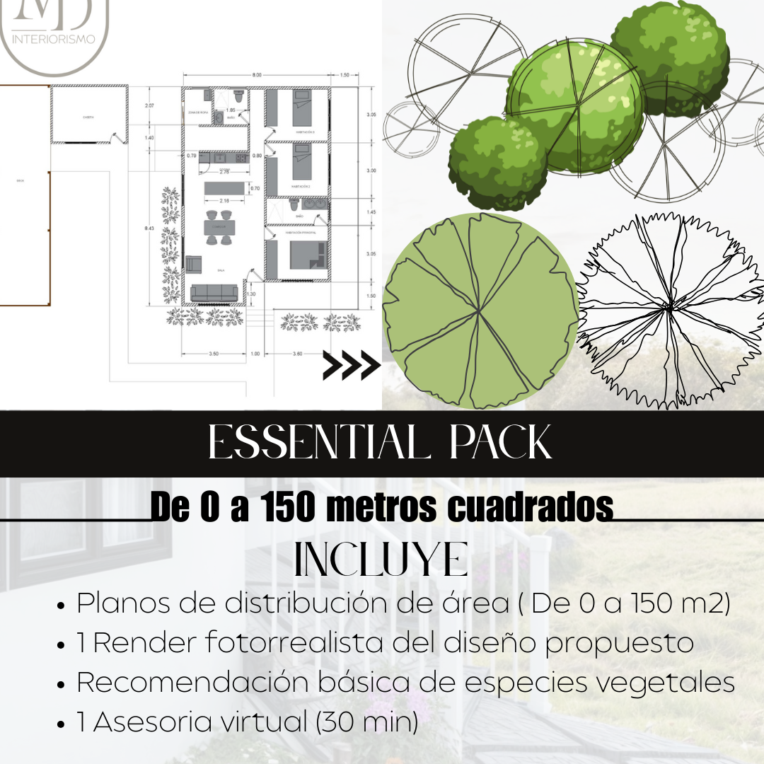 Paquetes de diseño de exteriores - ONLINE