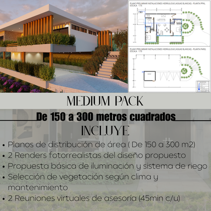 Paquetes de diseño de exteriores - ONLINE