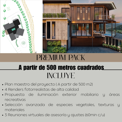 Paquetes de diseño de exteriores - ONLINE